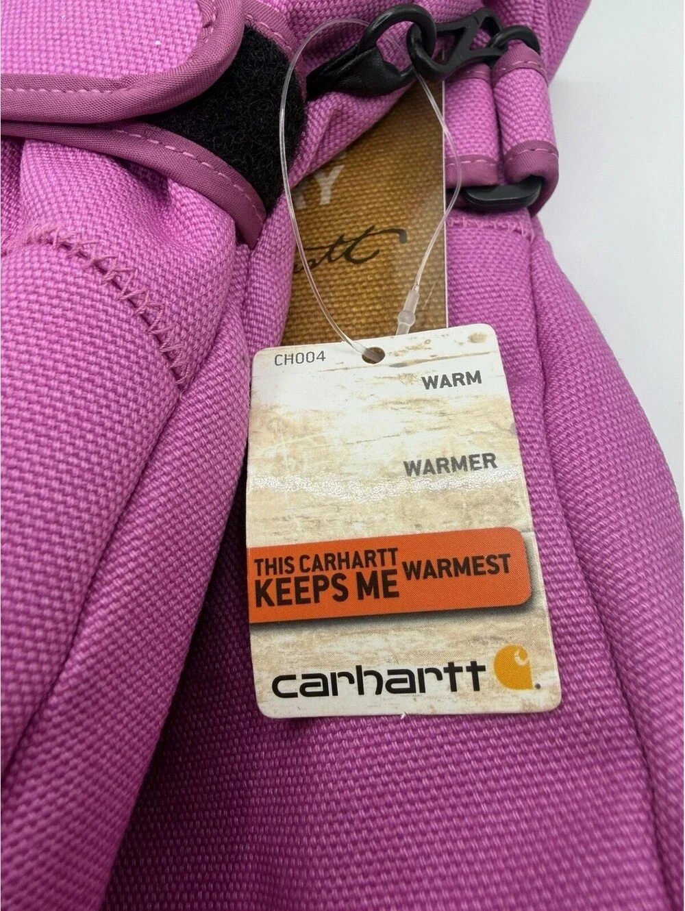 carhartt Gloves For Winter Size Jr. M Pink